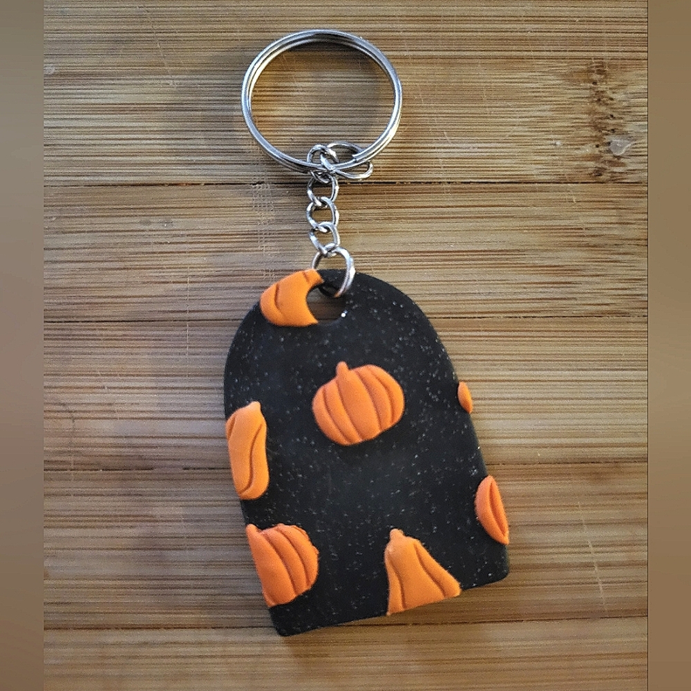 Pumpkin Keychain